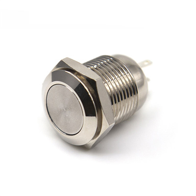 16MM環(huán)形燈金屬按鈕開關(guān)